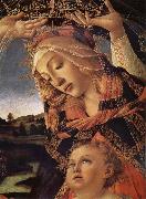 Sandro Botticelli The Madonna and the Nino with angeles Spain oil painting artist